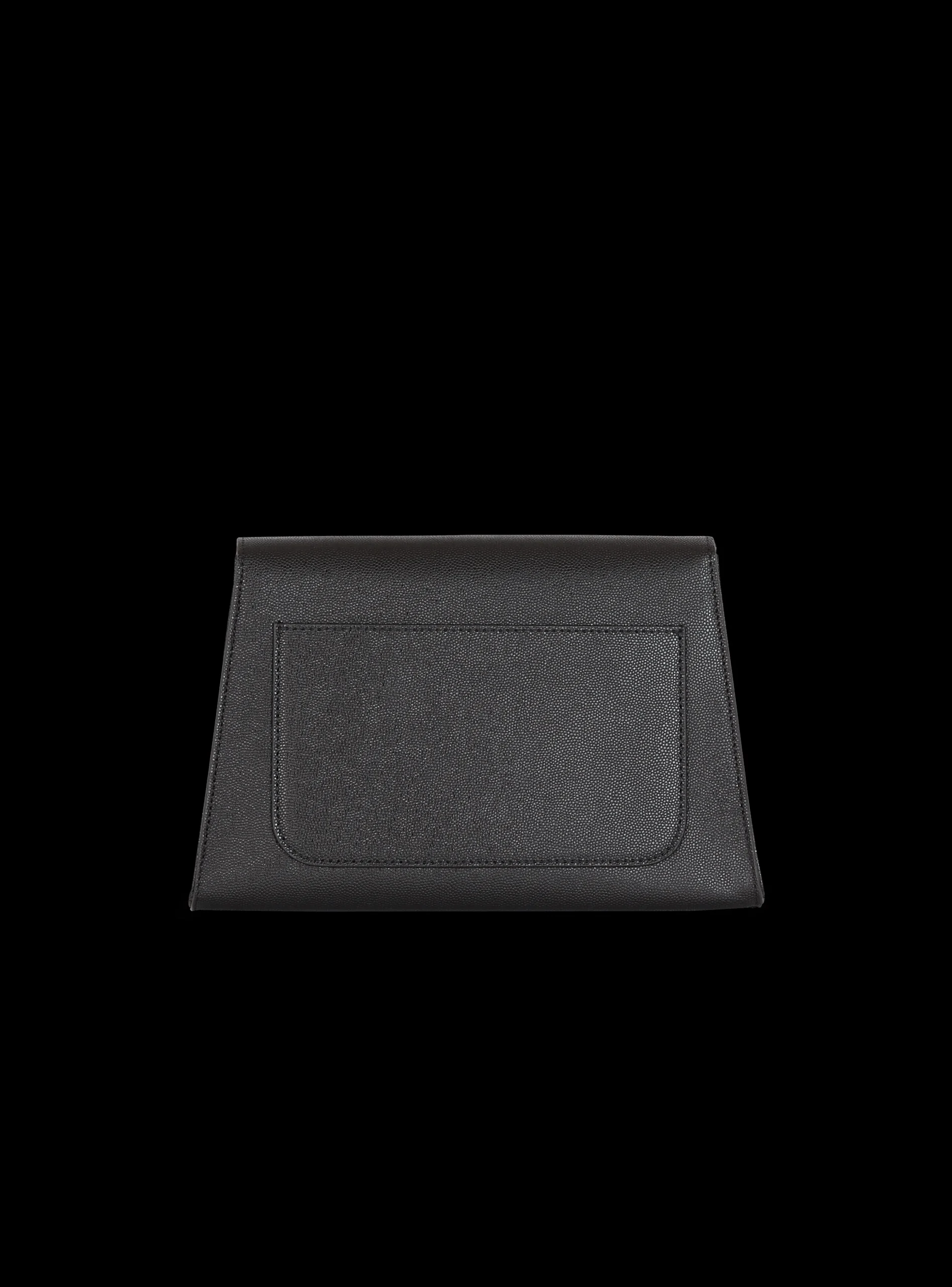 Emblème Flap Grained Calfskin Bag-Balmain Clearance