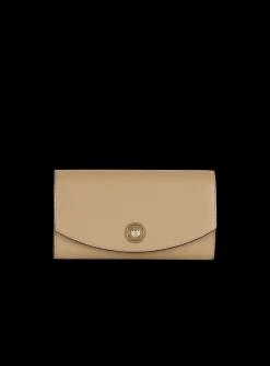 Emblème Grained Calfskin Clutch-Balmain Cheap