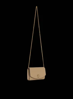 Embl&egrave;me Grained Calfskin Clutch-Balmain Cheap