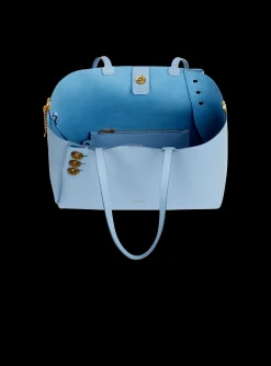 Emblème Grained Calfskin Tote Bag-Balmain Sale