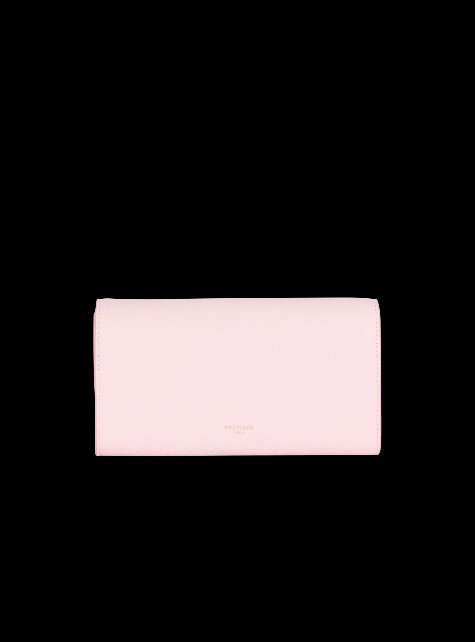 Emblème Grained Calfskin Clutch-Balmain Flash Sale
