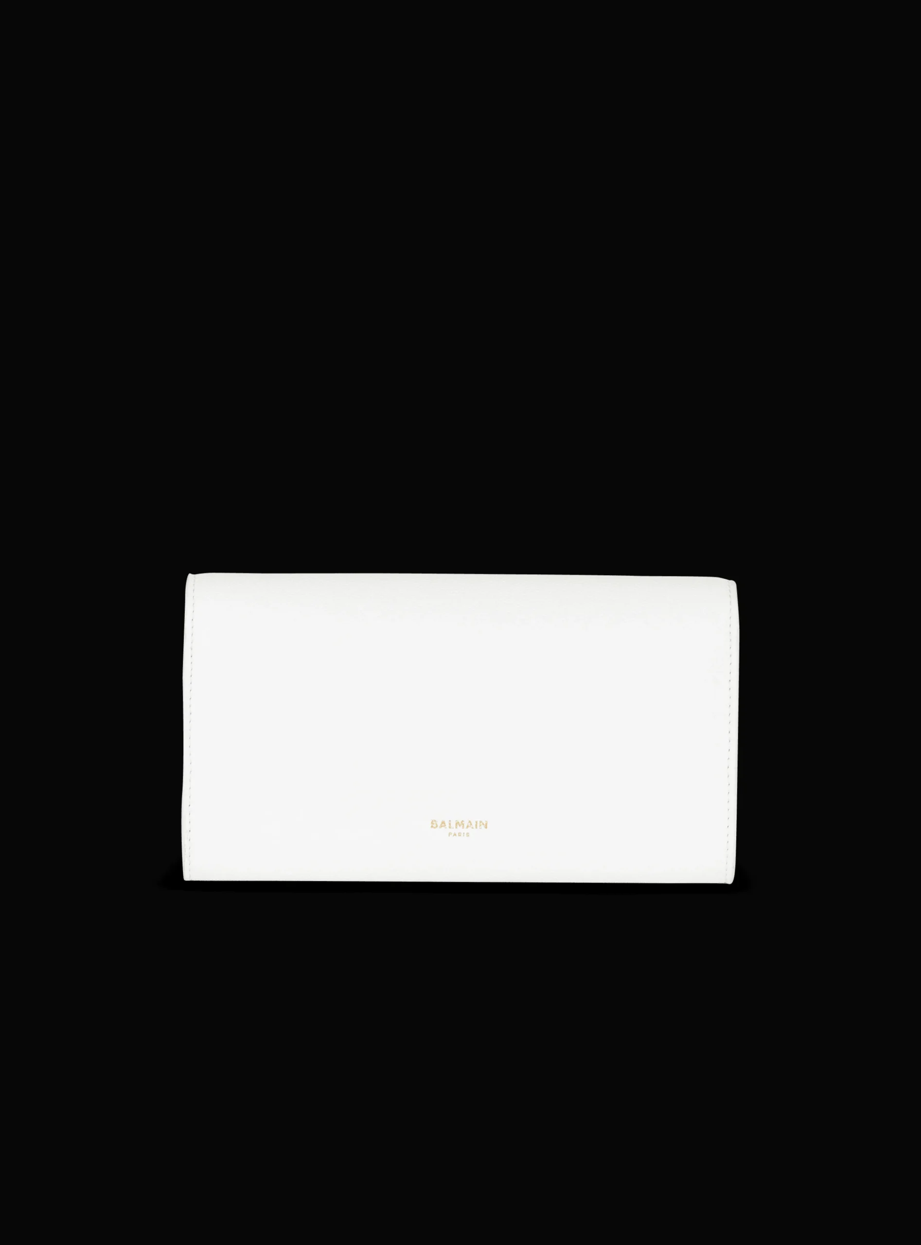 Emblème Grained Calfskin Clutch-Balmain Store