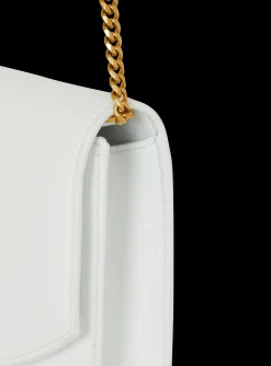 Emblème Grained Calfskin Clutch-Balmain Store