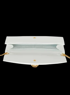Emblème Grained Calfskin Clutch-Balmain Store