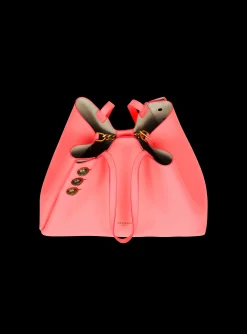 Emblème Grained Leather Tote Bag-Balmain Hot
