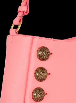 Emblème Handbag In Grained Leather-Balmain Best