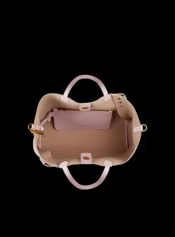 Emblème Leather Tote Bag-Balmain Discount