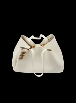 Emblème Leather Tote Bag-Balmain Cheap
