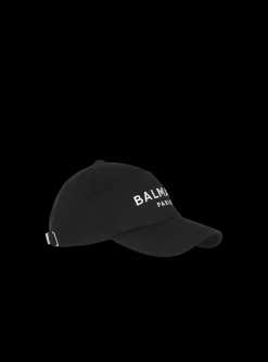 Embroidered Paris Cap-Balmain Outlet