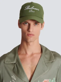 Embroidered Paris Cap-Balmain Flash Sale