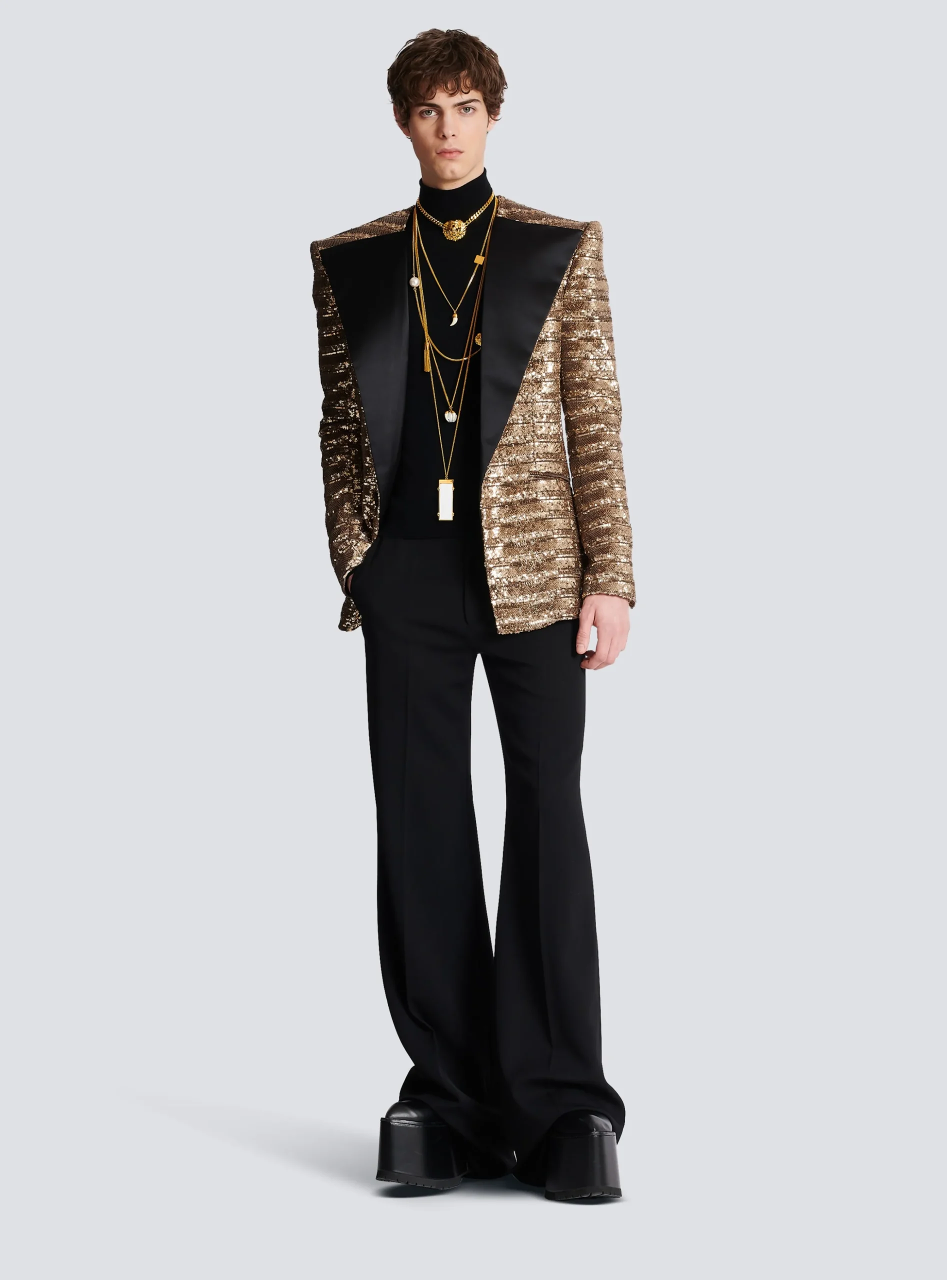 Embroidered '70s Jacket-Balmain Flash Sale
