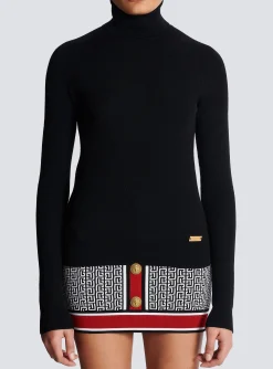 Fine Knit Turtleneck-Balmain Store