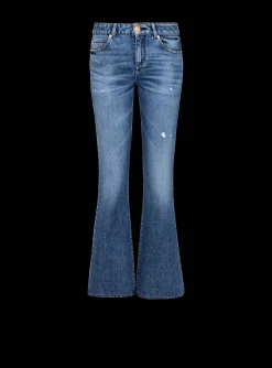Flared Denim Jeans-Balmain Fashion