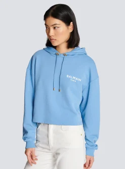 Flocked Paris Hoodie-Balmain Best