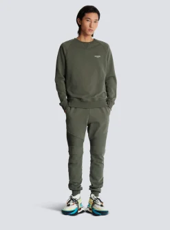 Flocked Paris Joggers-Balmain New