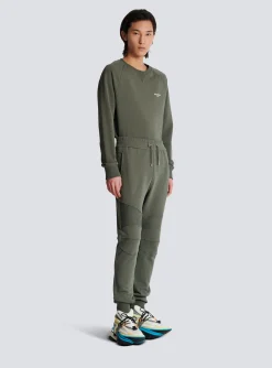 Flocked Paris Joggers-Balmain New