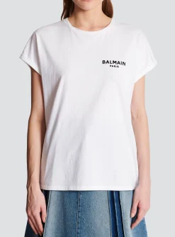 Flocked T-shirt-Balmain Online