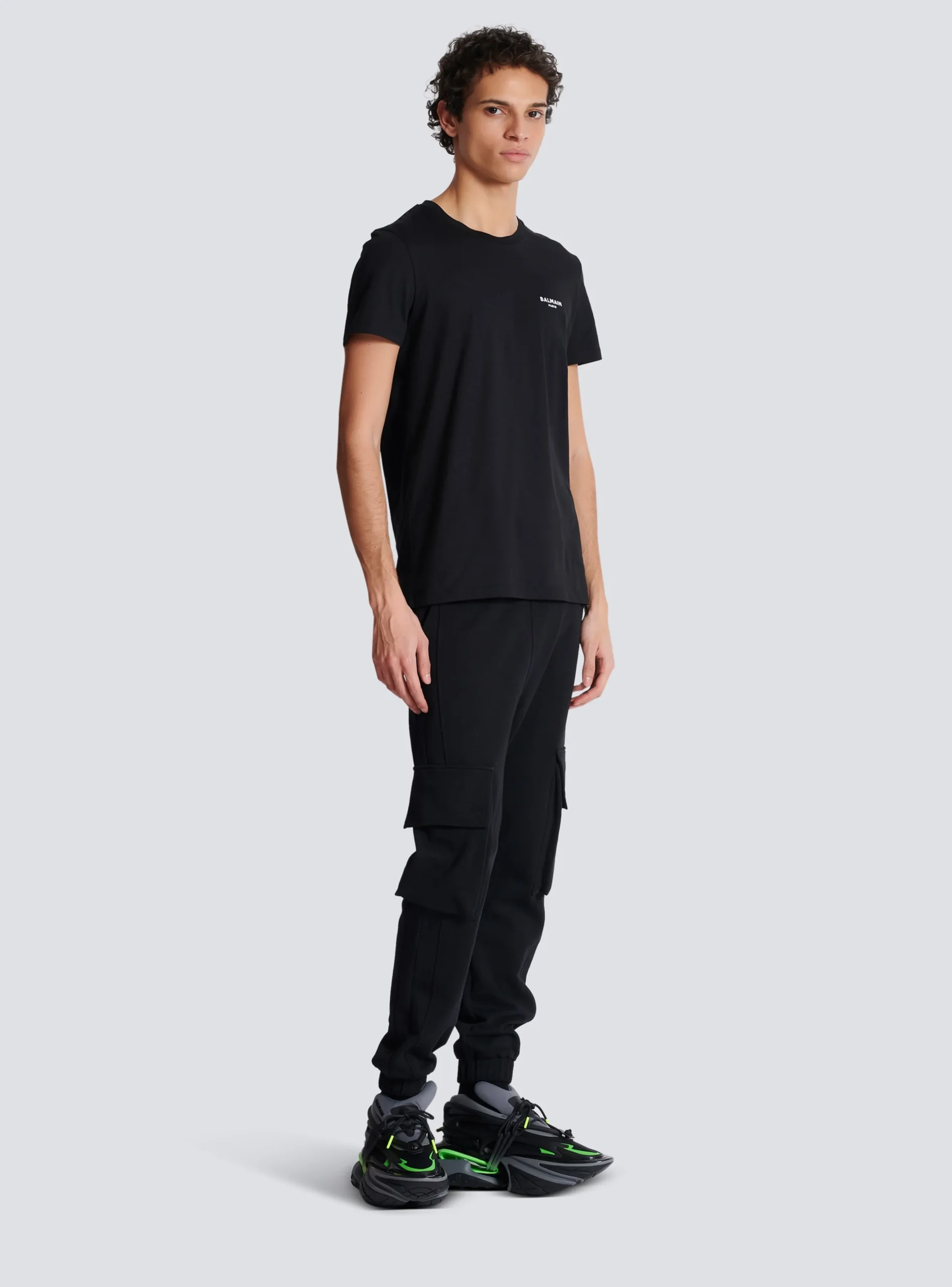 Flocked T-shirt-Balmain New