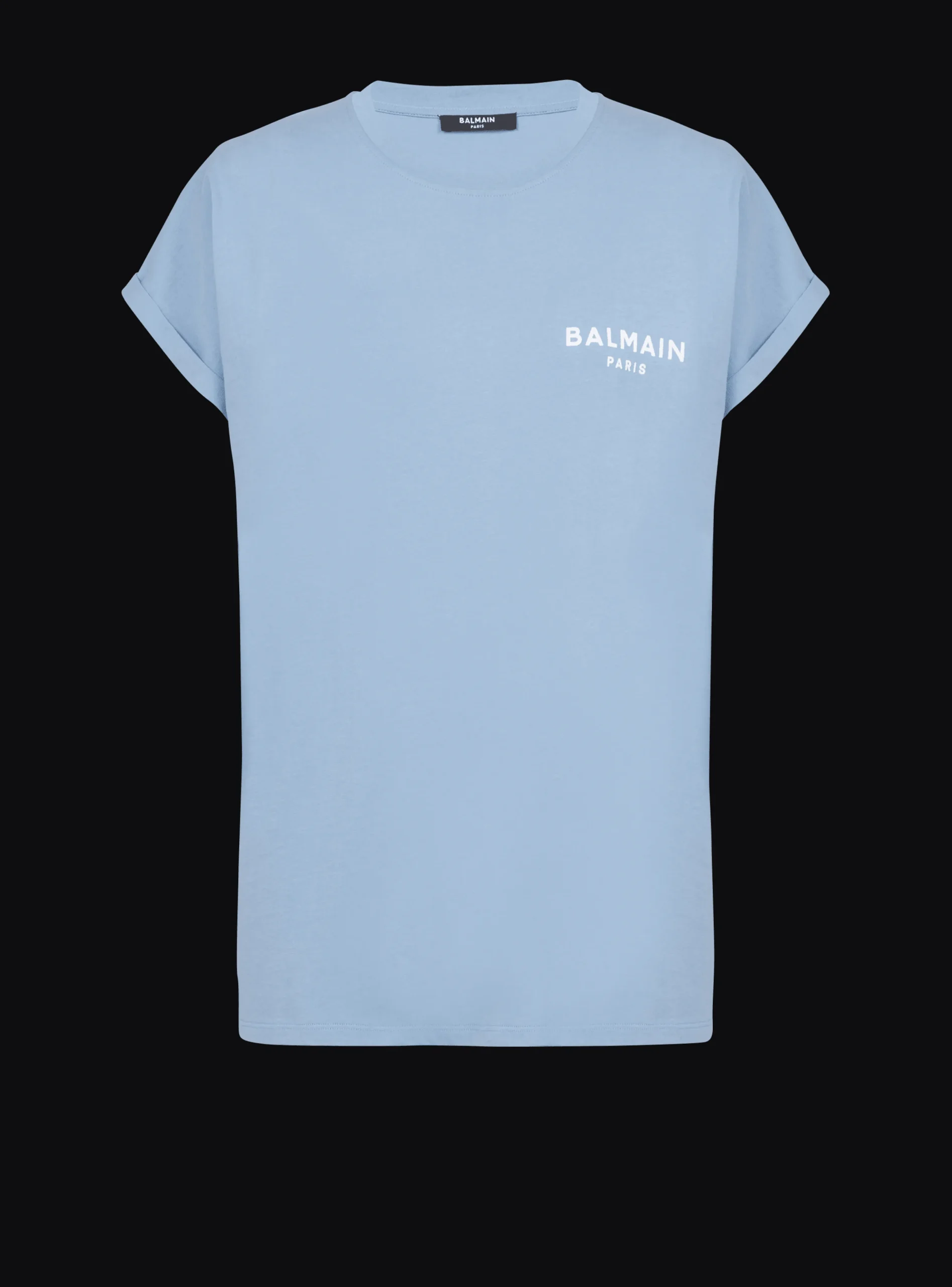 Flocked T-shirt-Balmain Online