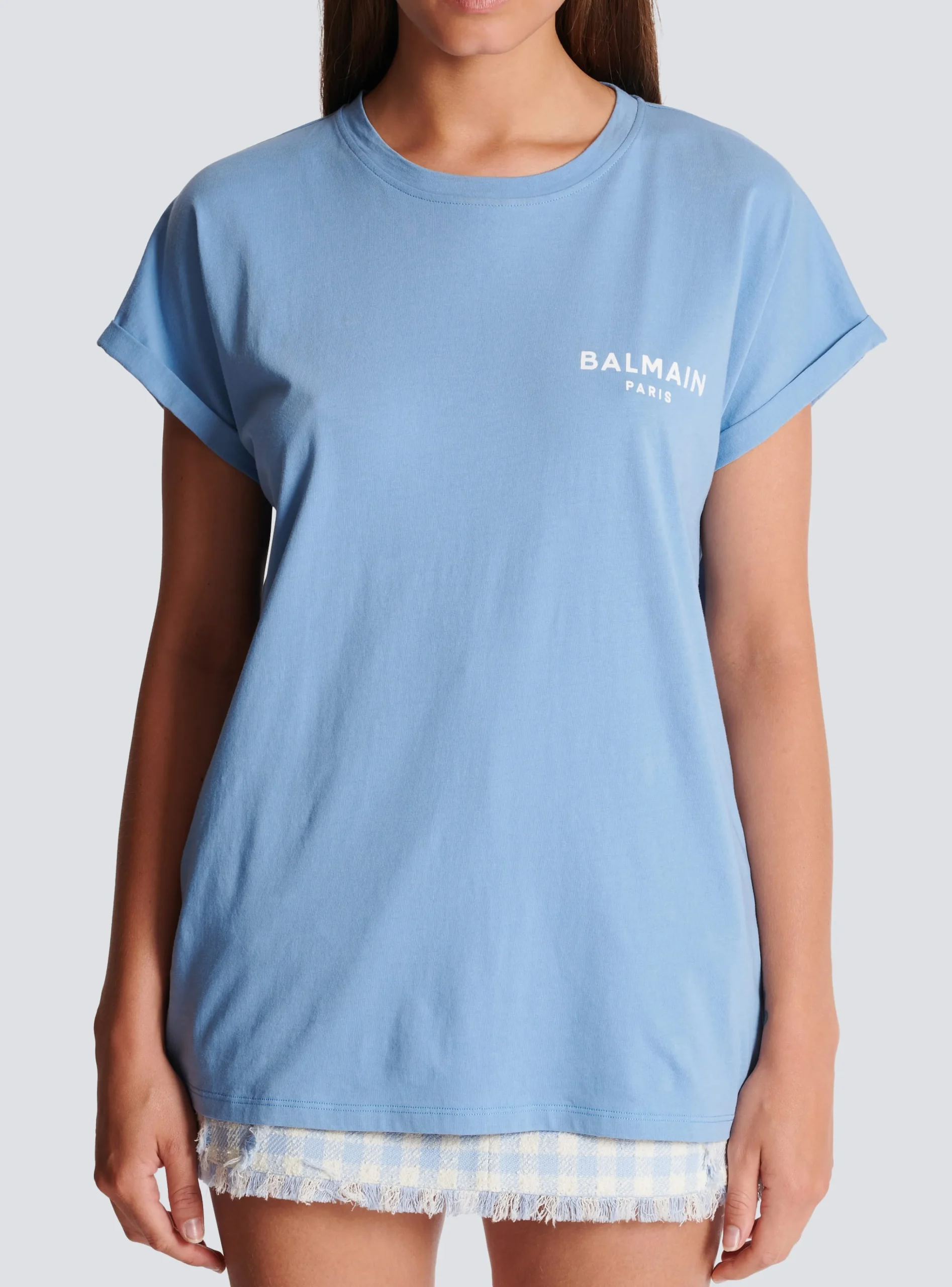 Flocked T-shirt-Balmain Online