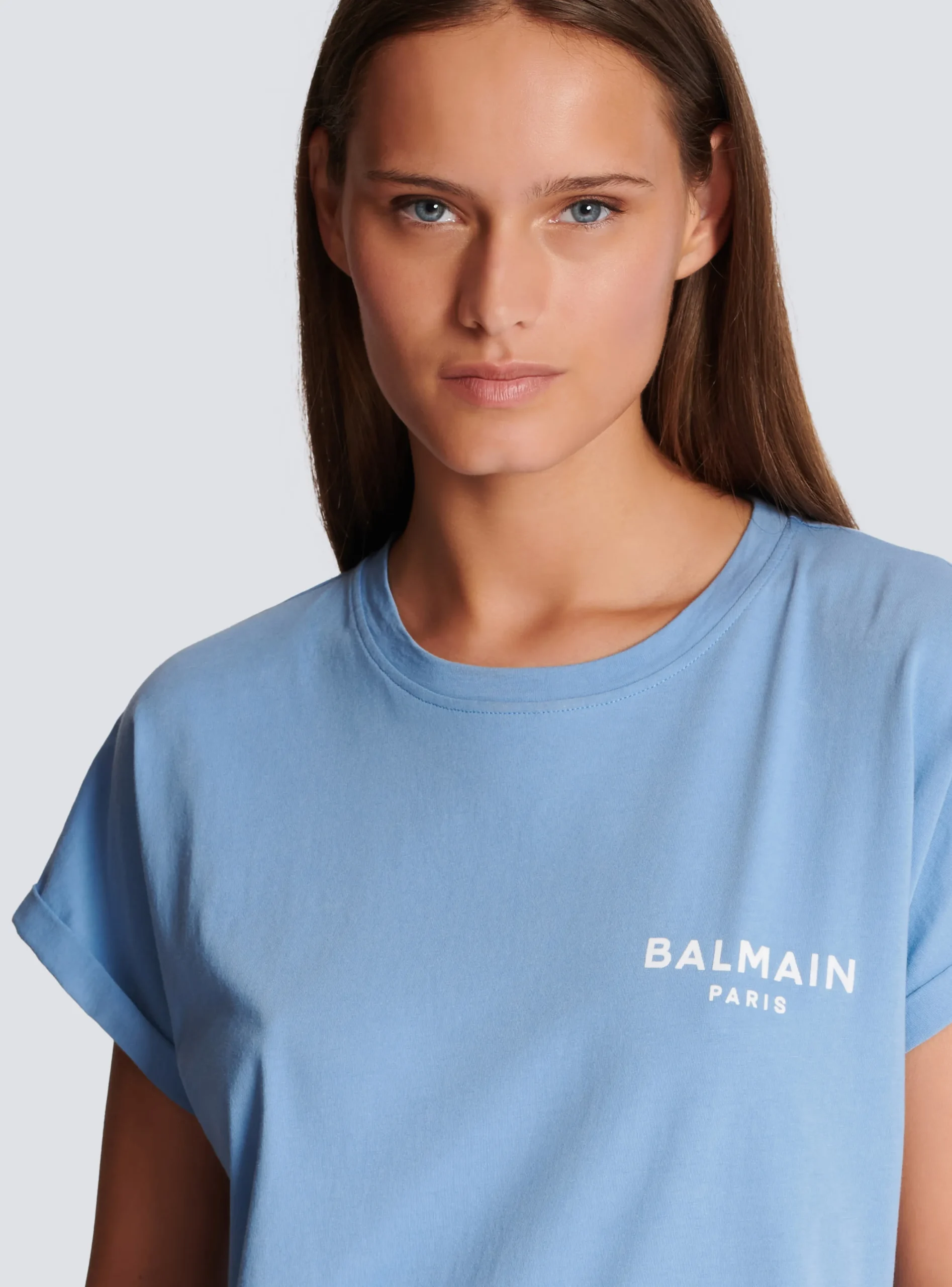 Flocked T-shirt-Balmain Online