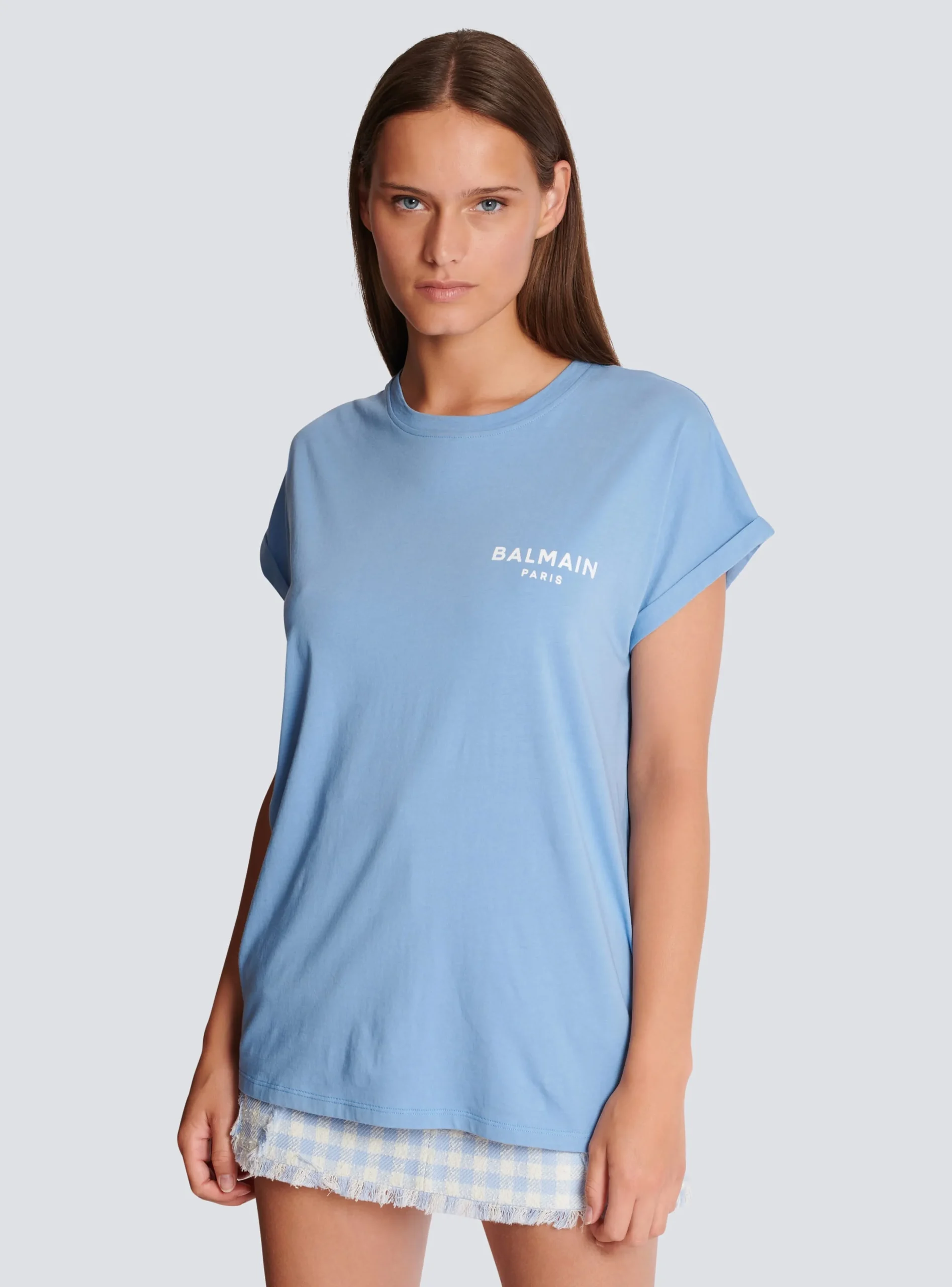 Flocked T-shirt-Balmain Online