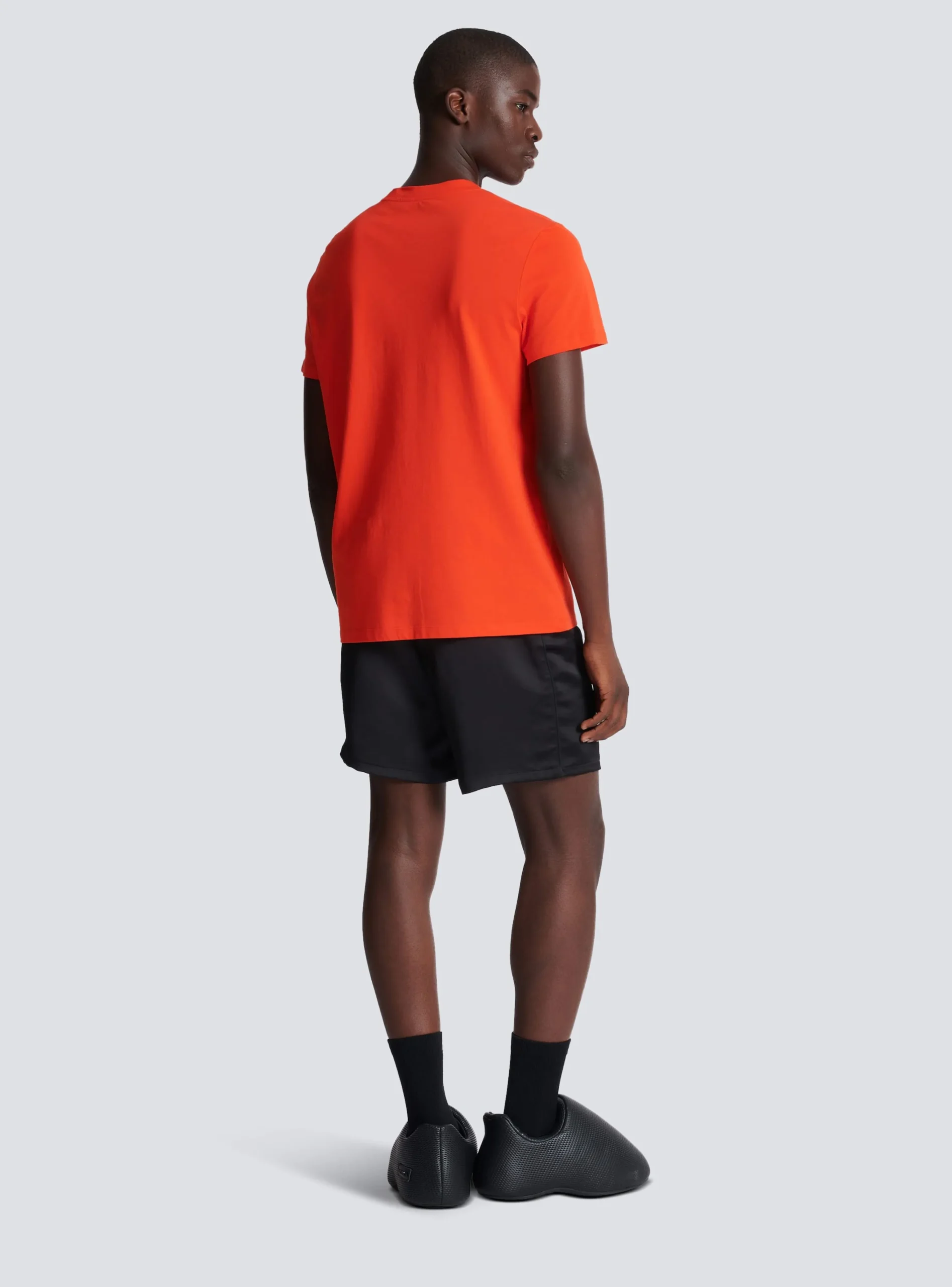 Flocked T-shirt-Balmain Online
