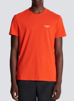 Flocked T-shirt-Balmain Online