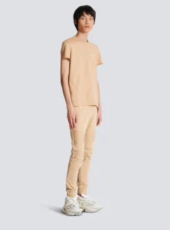 Flocked T-shirt-Balmain Discount
