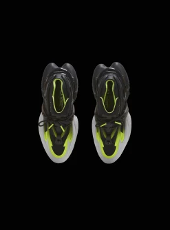 Fluorescent Unicorn Trainers In Neoprene And Leather-Balmain Sale