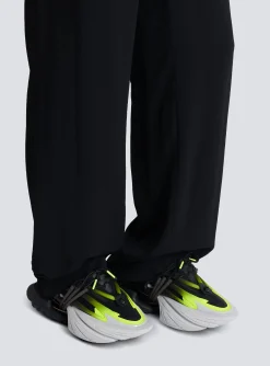 Fluorescent Unicorn Trainers In Neoprene And Leather-Balmain Sale