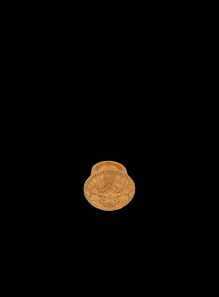 -tone Brass Coin Ring-Balmain Cheap
