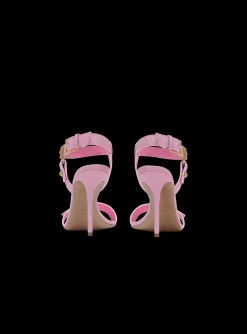 Heeled Eva Sandals In Calfskin-Balmain Sale