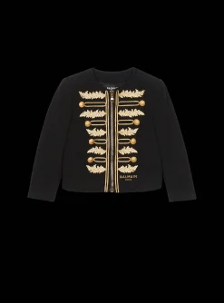 Jacket With Embroidered Braids-Balmain Fashion
