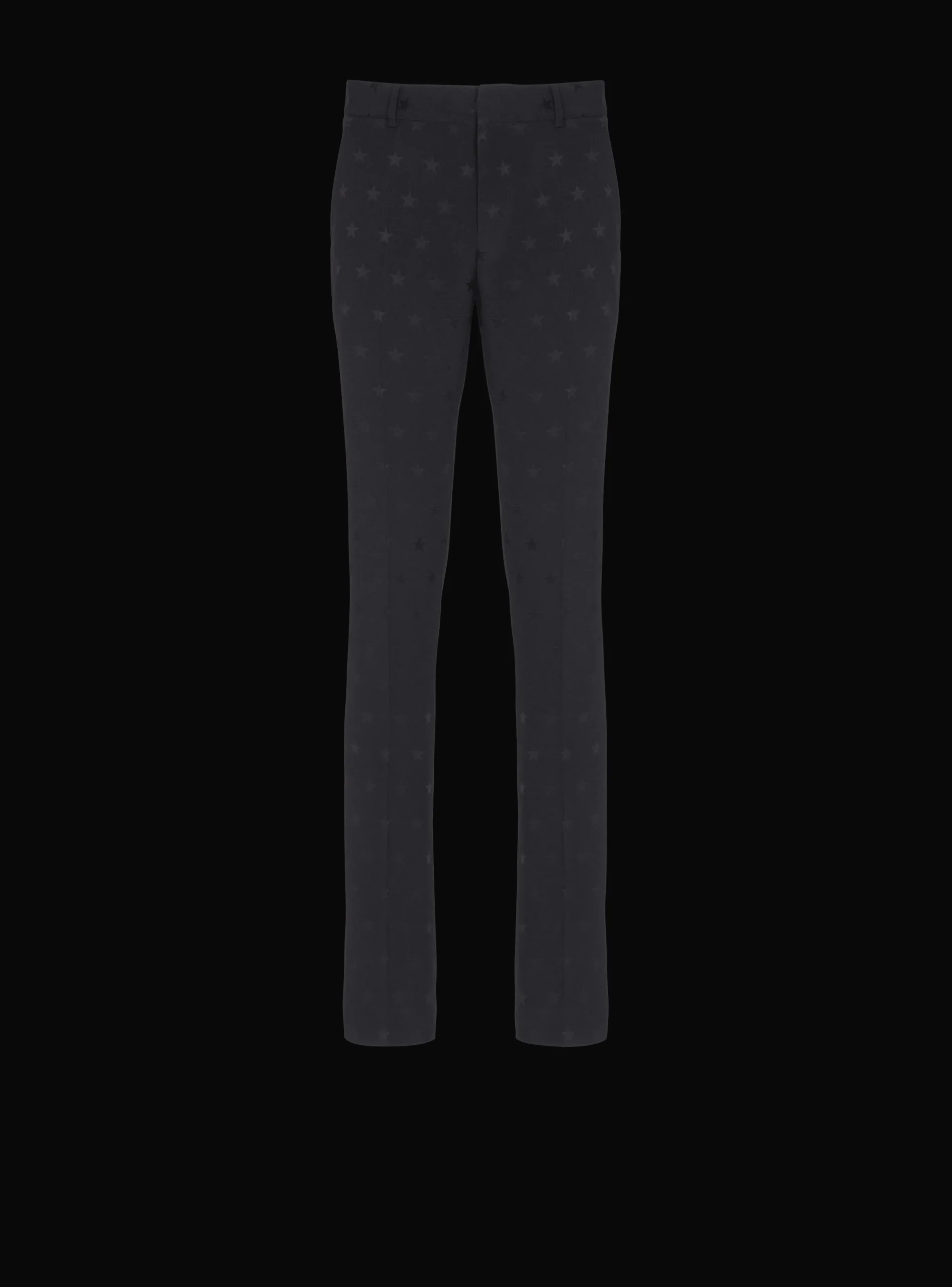 Jacquard Crepe Trousers With Stars-Balmain Online