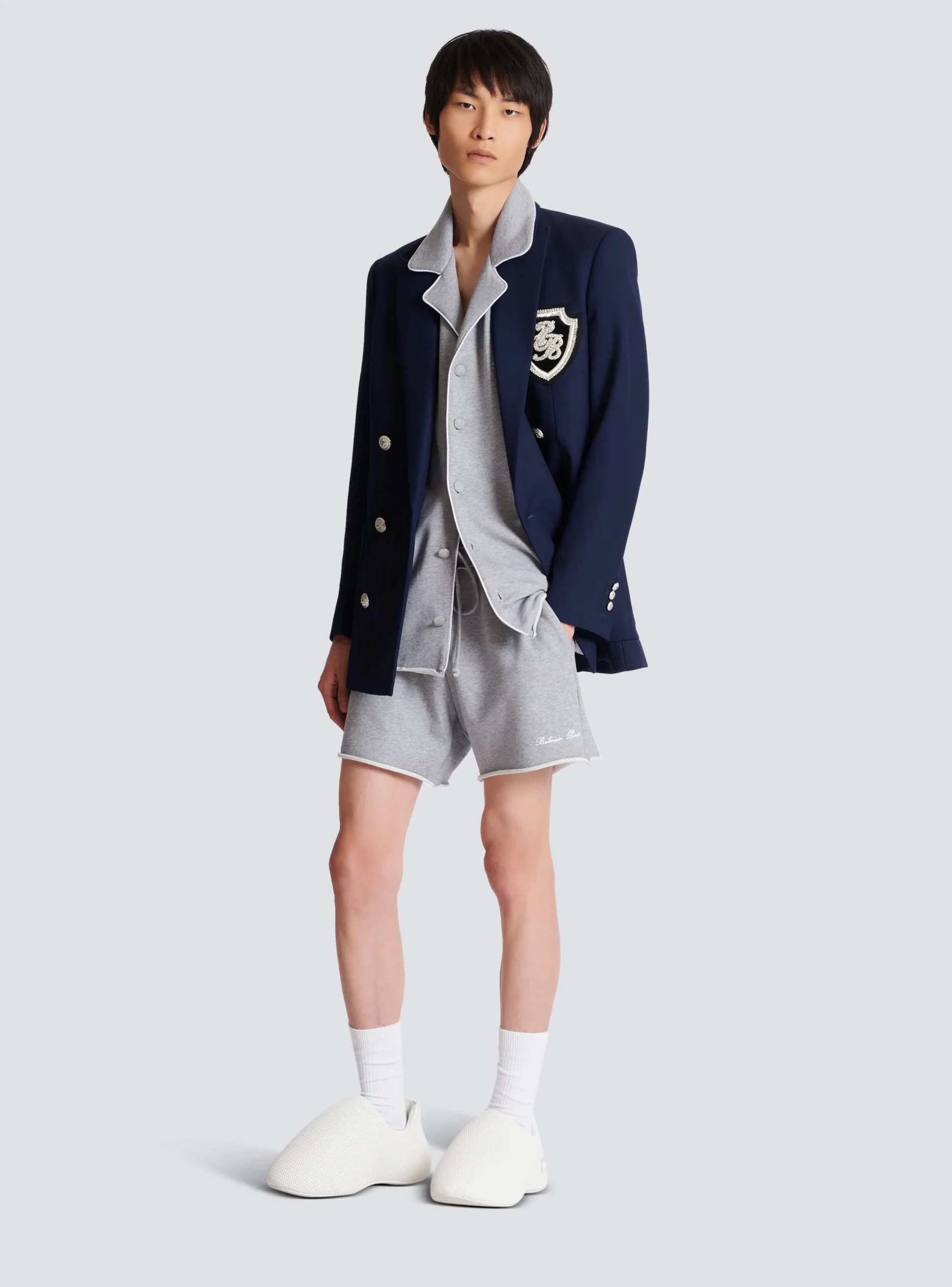 Jersey Signature Shorts-Balmain New
