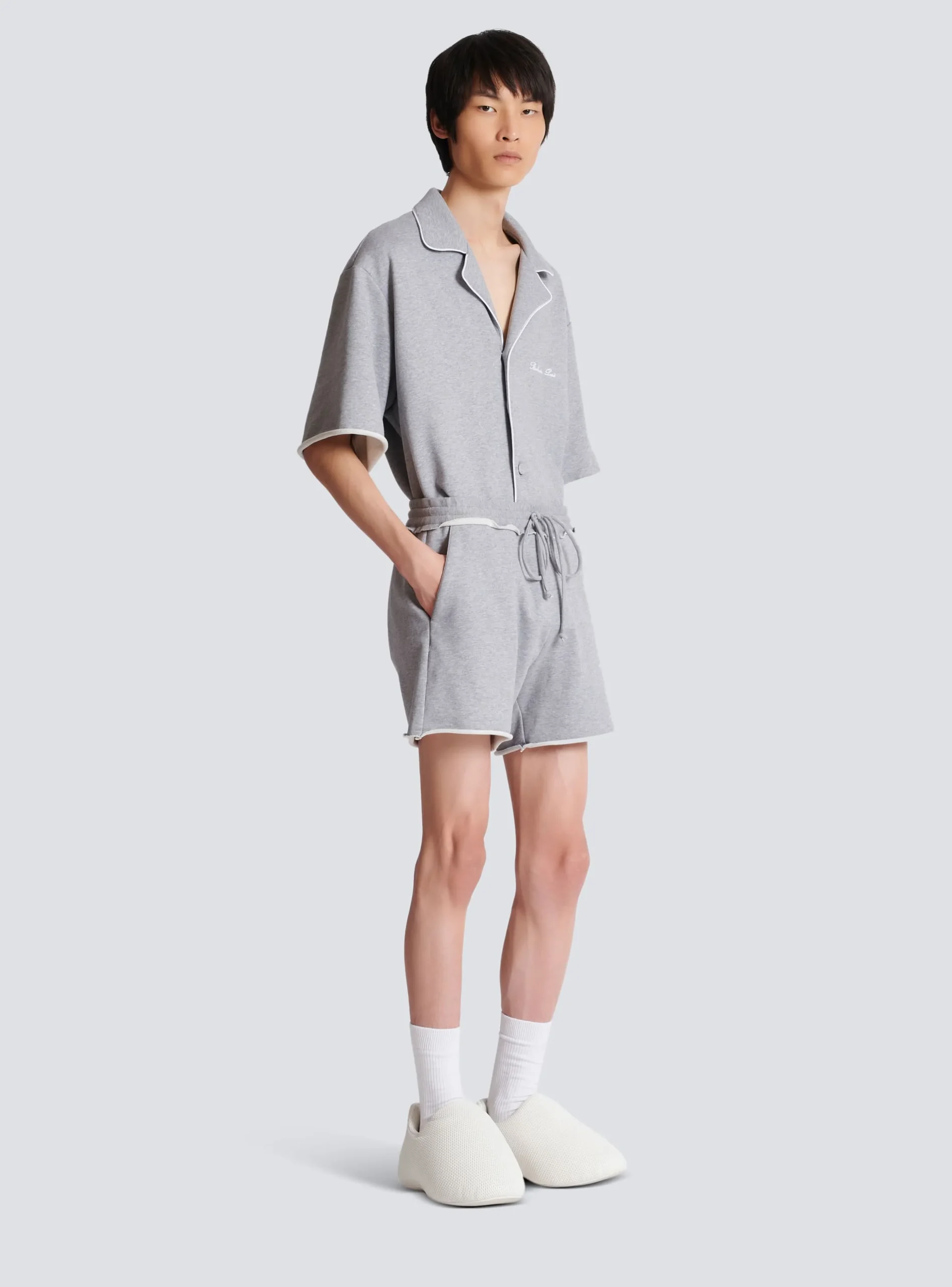 Jersey Signature Shorts-Balmain New