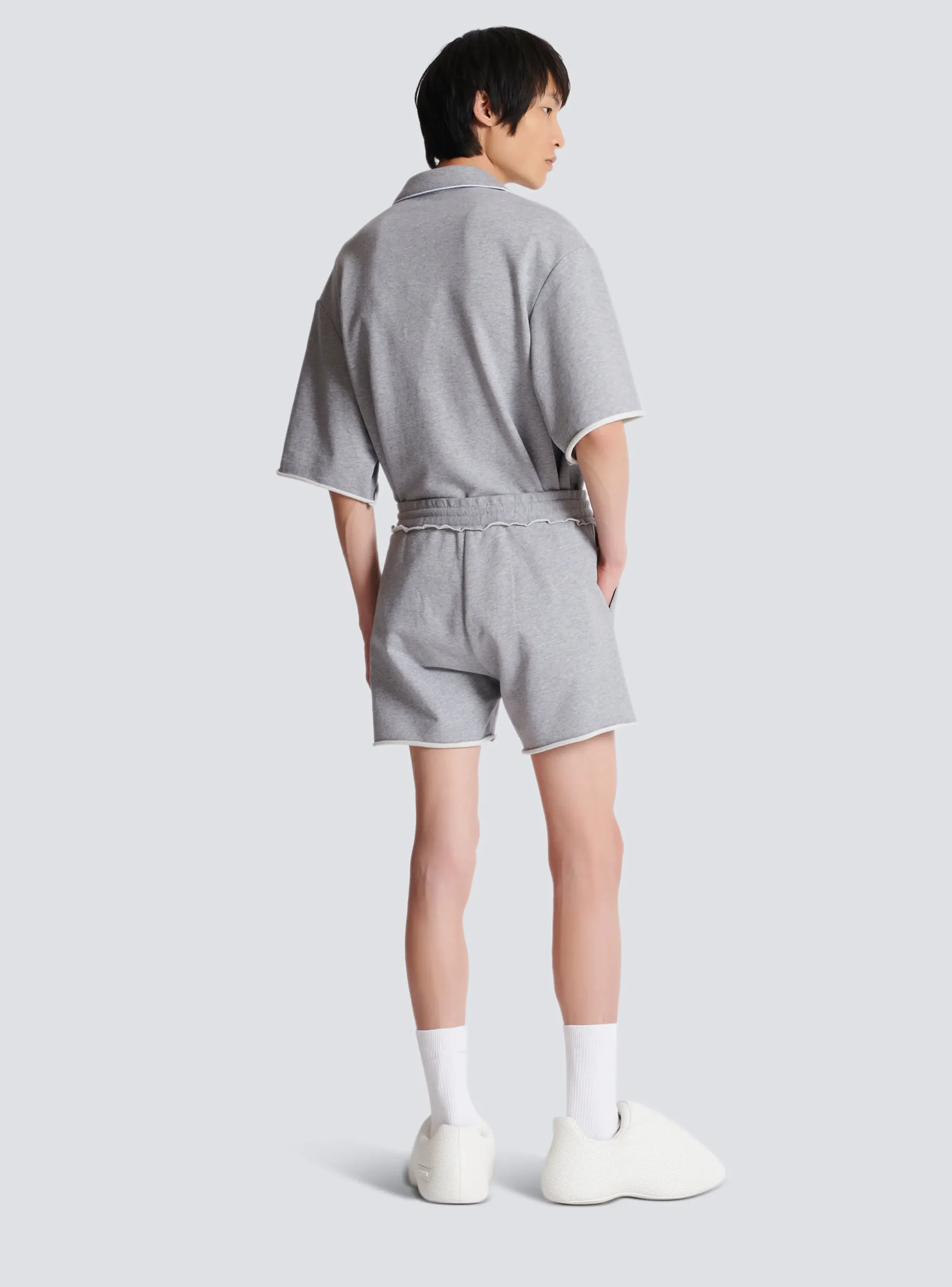Jersey Signature Shorts-Balmain New