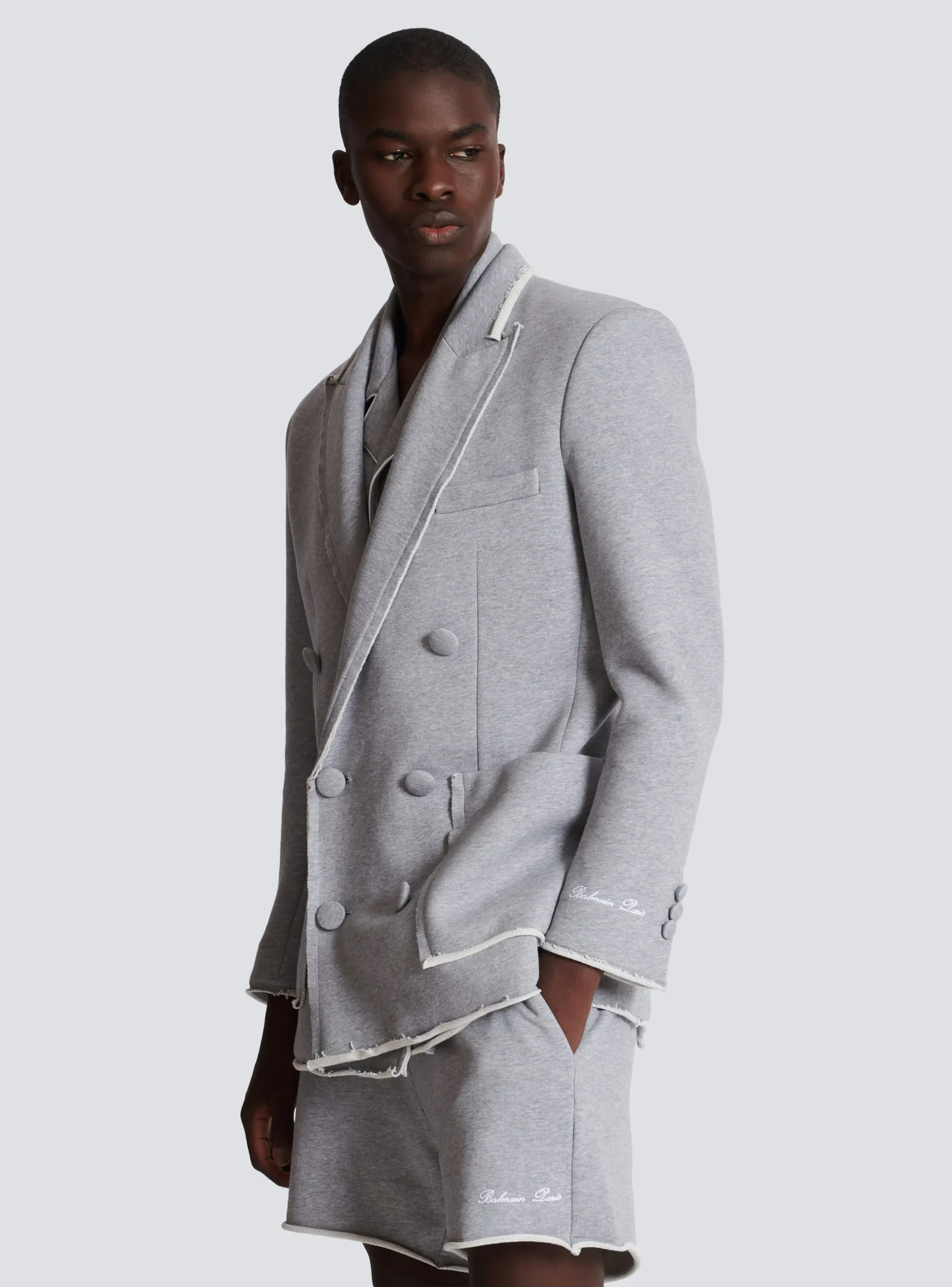 Jersey Blazer-Balmain Online