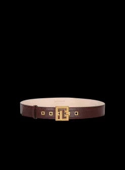 Karung Leather P-Belt-Balmain Cheap