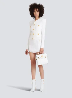 Knit Cardigan With Gold Buttons-Balmain Clearance