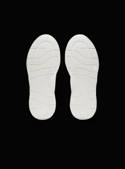 Leather And Mesh Trainers-Balmain New