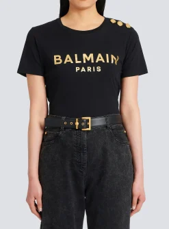 Leather Coin Belt Belt-Balmain Cheap