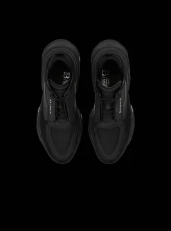 Leather, Neoprene And Suede B-Bold Low-top Sneakers-Balmain Best Sale