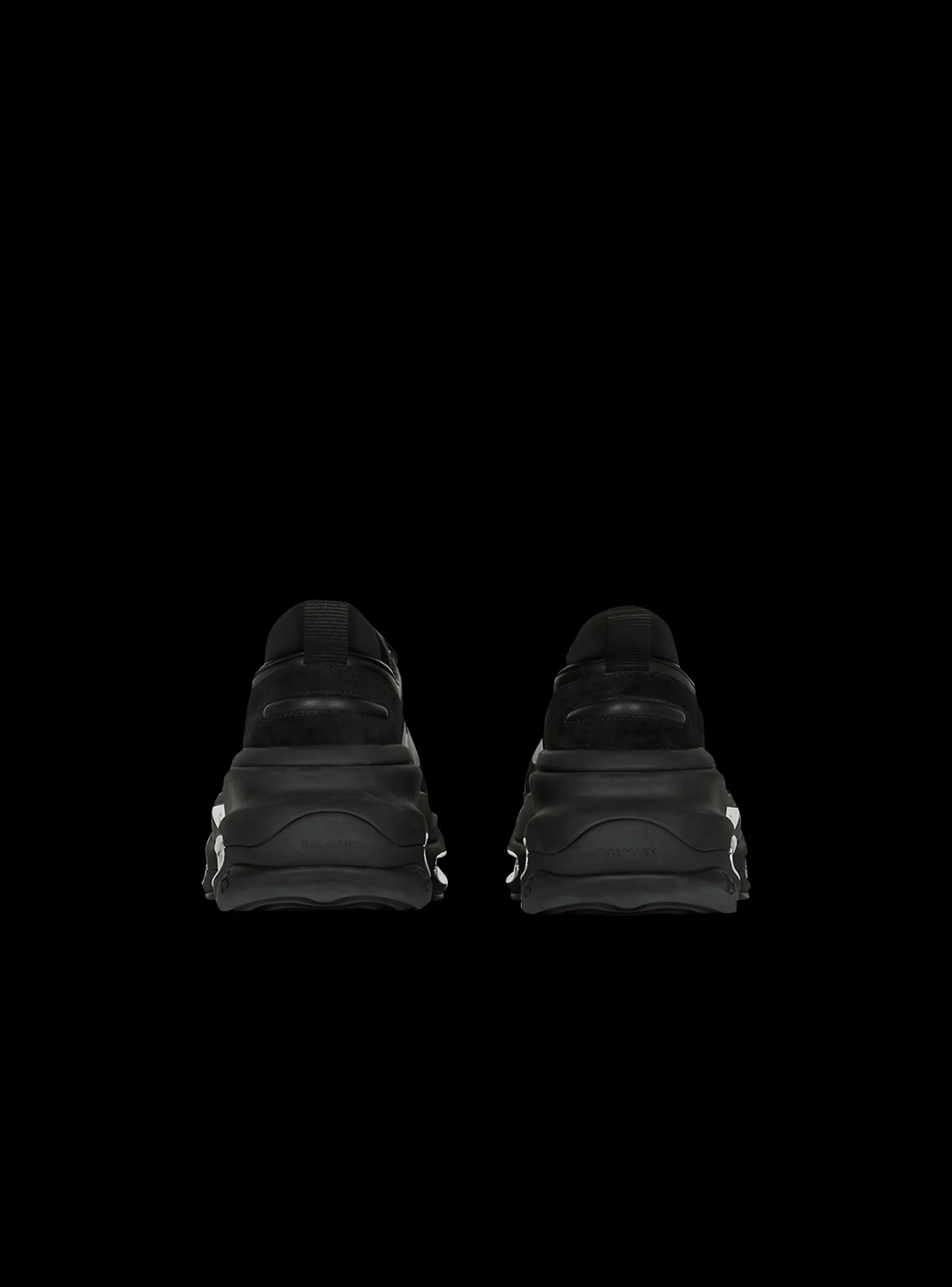 Leather, Neoprene And Suede B-Bold Low-top Sneakers-Balmain Best Sale