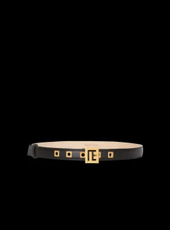 Leather P-Belt-Balmain Store