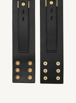 Leather P-Belt-Balmain Store