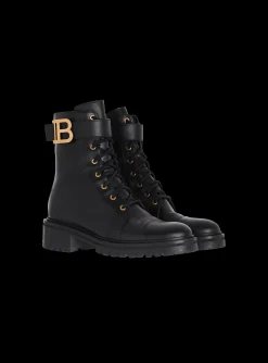 Leather Ranger Romy Ankle Boots-Balmain Online