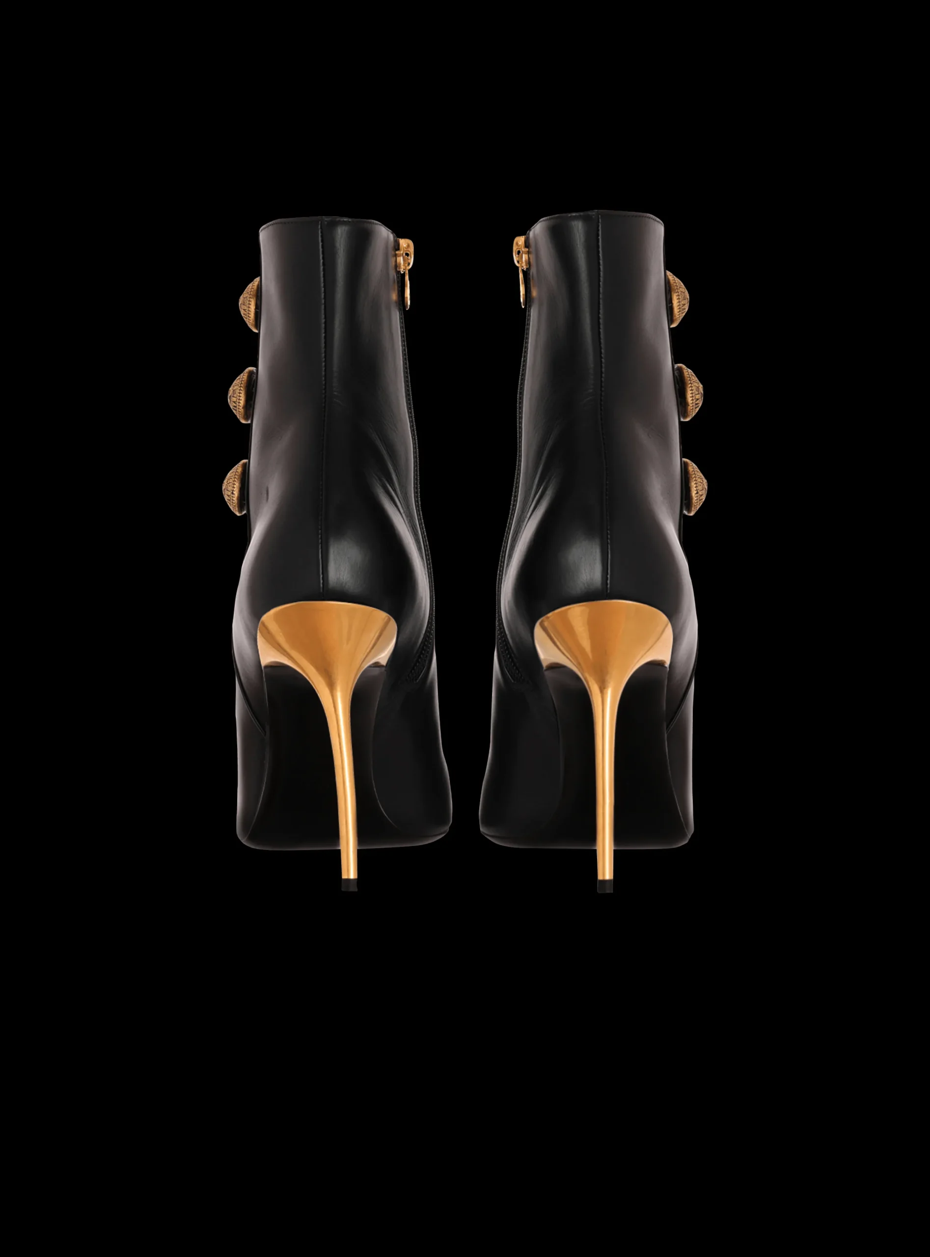 Leather Roni Ankle Boots-Balmain Cheap