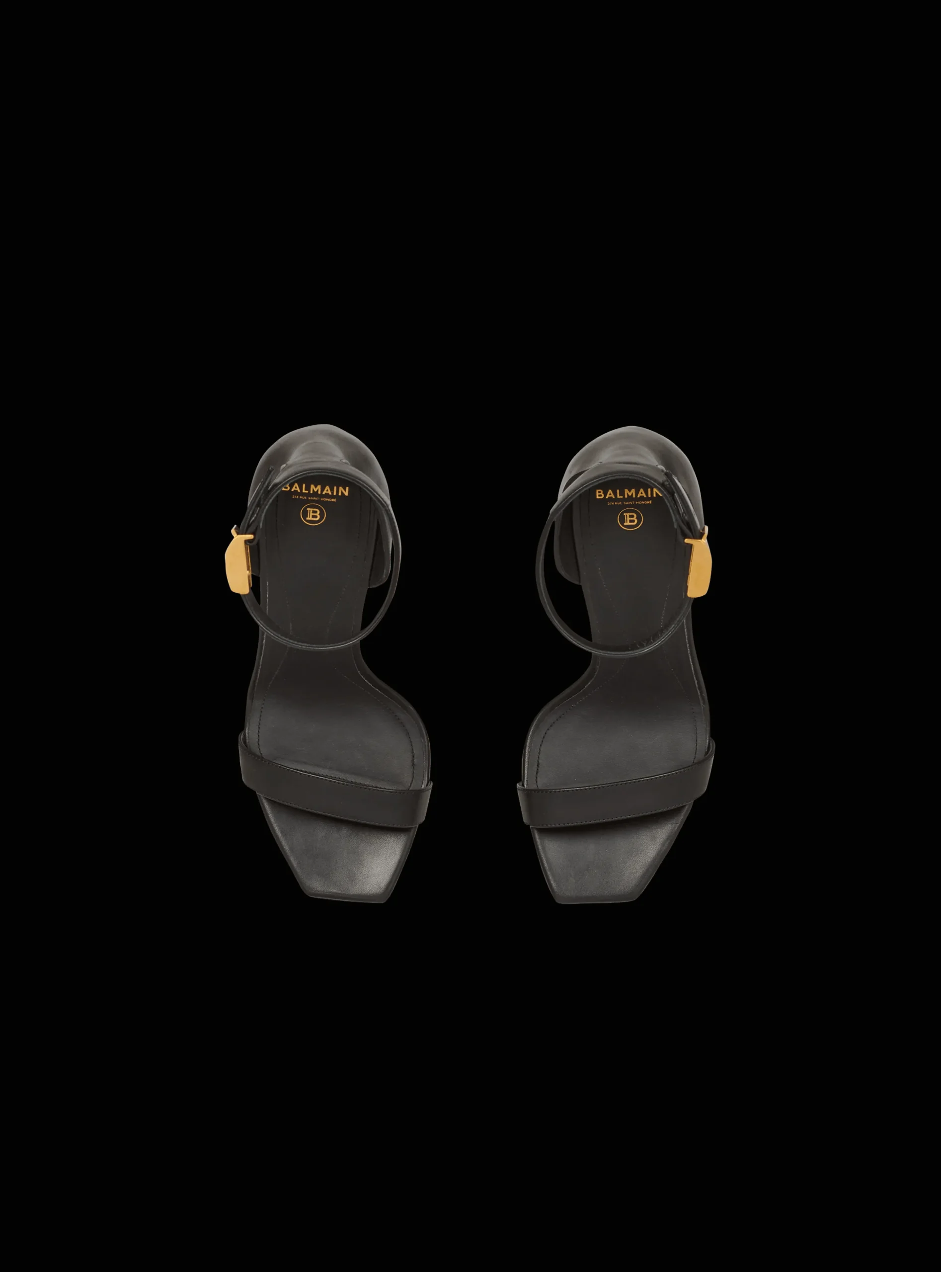 Leather Uma Sandals-Balmain Best